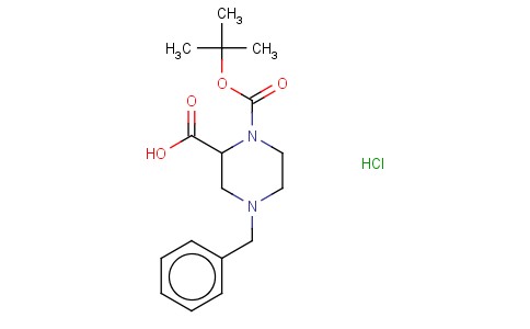 4-BENZYL-PIPERAZINE-1,2-DICARBOXYLIC ACID 1-TERT-BUTYL ESTER HYDROCHLORIDE